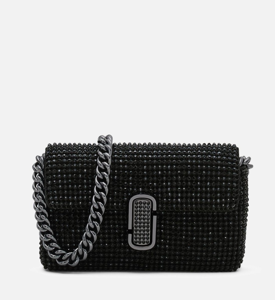 Women Marc Jacobs Bags | Marc Jacobs The Mini Rhinestone J Marc Shoulder Bag