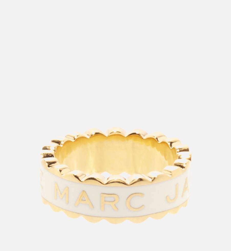 Women Marc Jacobs Jewellery | Marc Jacobs The Medallion Gold-Tone, Resin And Crystal Ring