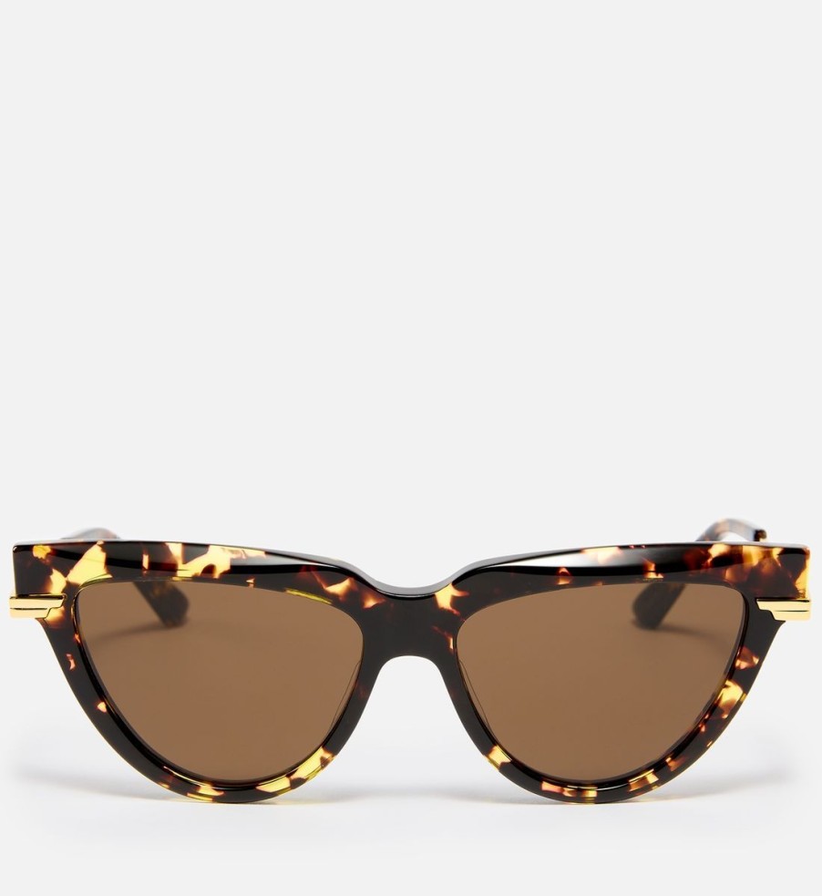 Women Bottega Veneta Sunglasses | Bottega Veneta Acetate Cat Eye Sunglasses