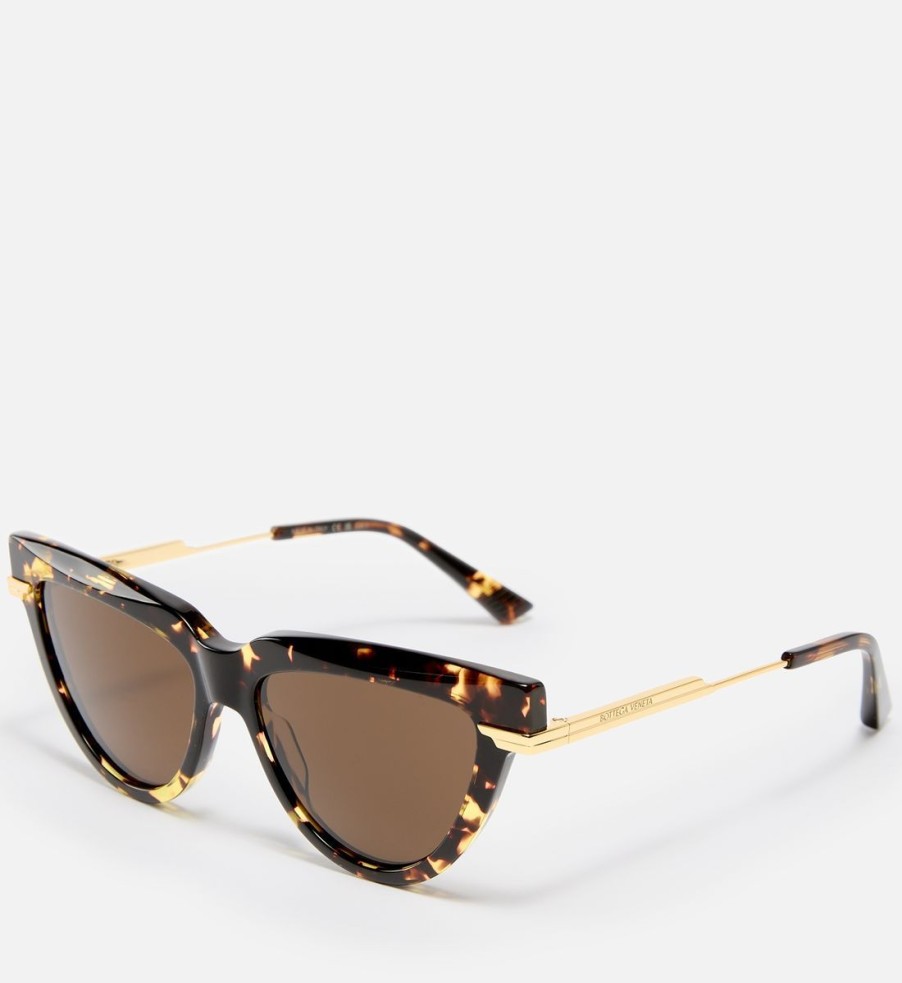 Women Bottega Veneta Sunglasses | Bottega Veneta Acetate Cat Eye Sunglasses