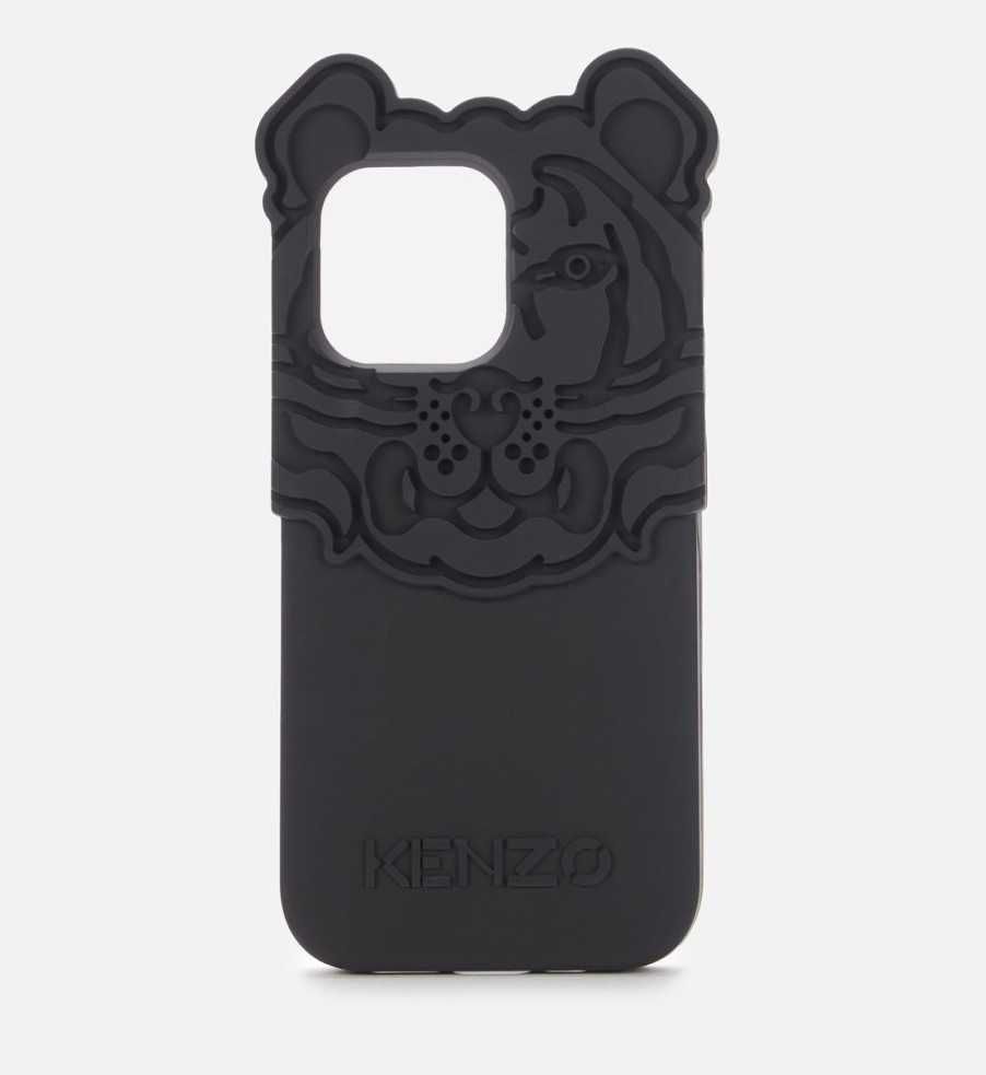 Men KENZO Tech Accessories | Kenzo Women'S Iphone 13 Pro 3D Phonecase - Black