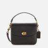 Women Coach Bags | Coach Cassie Polished Pebbled Leather Crossbody 19 - Black