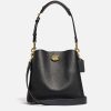 Women Coach Bags | Coach Women'S Willow Bucket Bag - Black