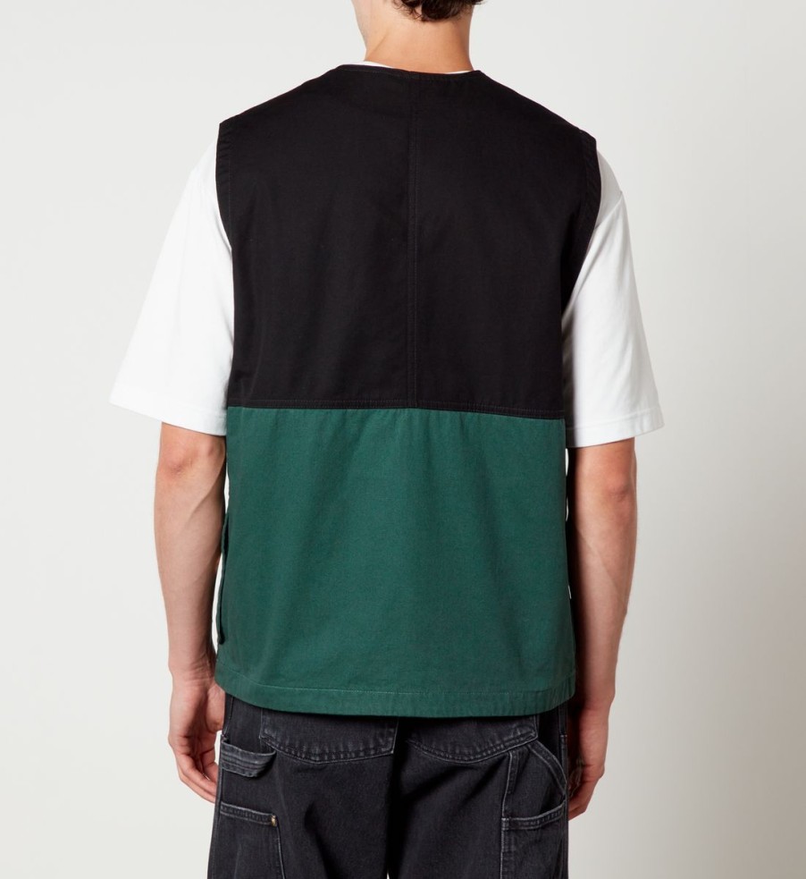 Men Carhartt WIP Jackets | Carhartt Wip Heston Cotton-Canvas Vest