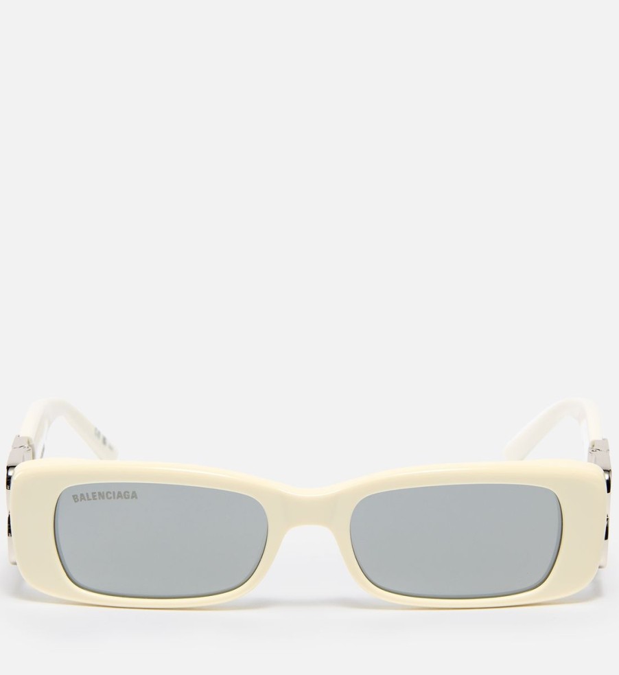 Women Balenciaga Sunglasses | Balenciaga Dynasty Acetate Rectangular-Frame Sunglasses