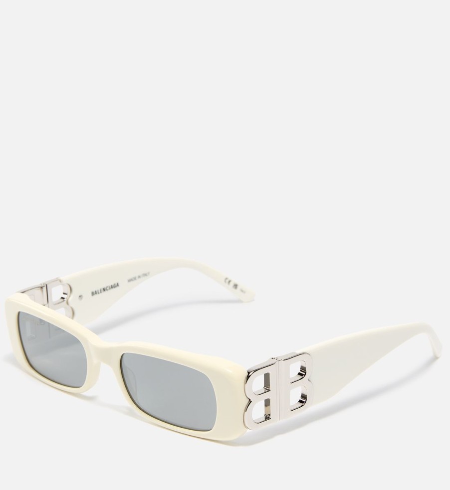 Women Balenciaga Sunglasses | Balenciaga Dynasty Acetate Rectangular-Frame Sunglasses