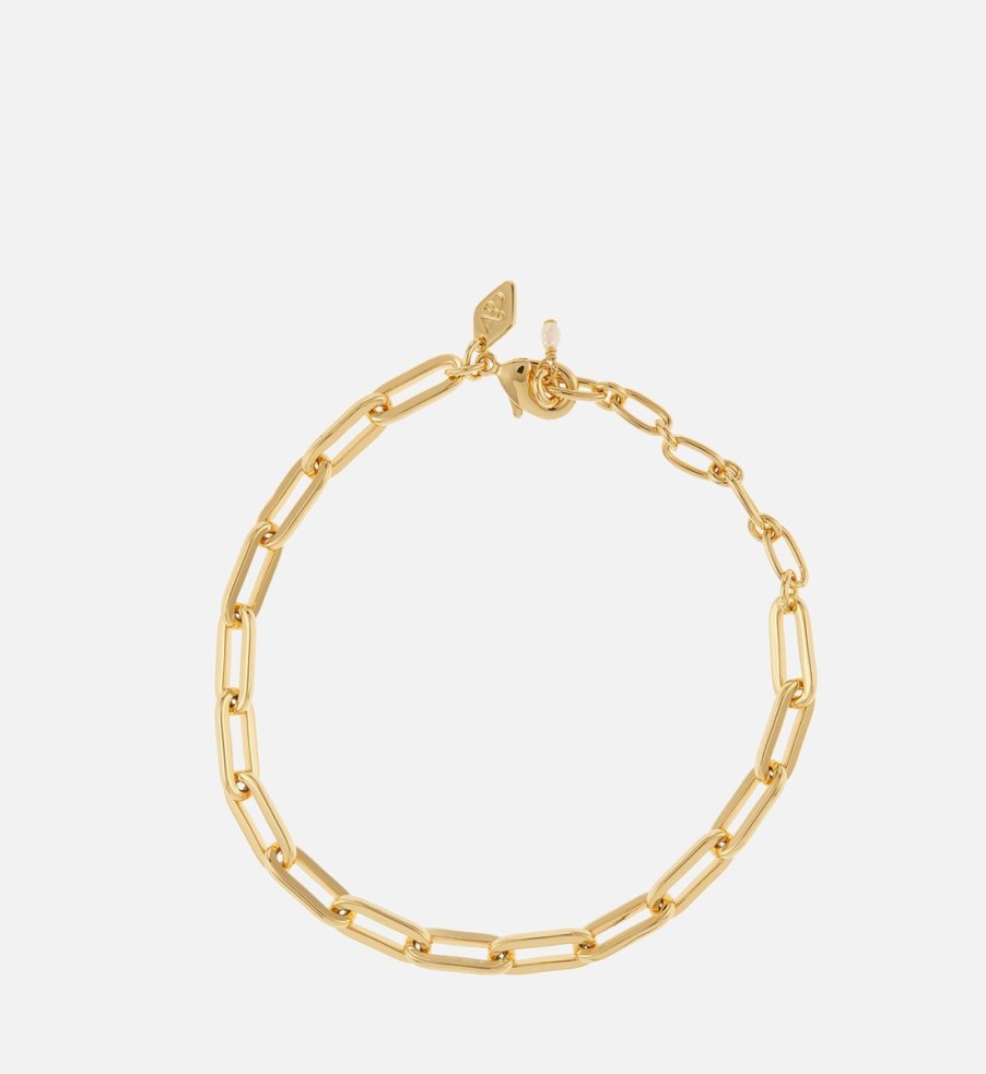 Women Anni Lu Jewellery | Anni Lu Golden Hour 18-Karat Gold-Plated Bracelet