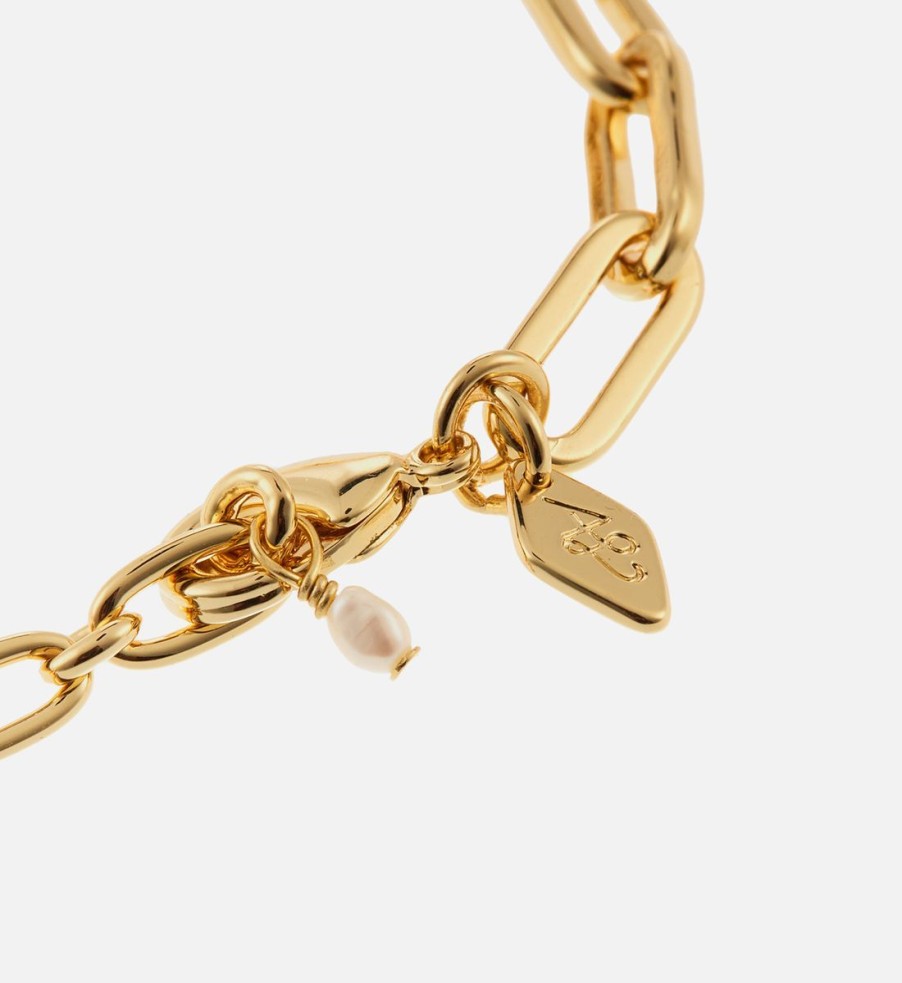 Women Anni Lu Jewellery | Anni Lu Golden Hour 18-Karat Gold-Plated Bracelet