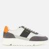 Men Axel Arigato Trainers | Axel Arigato Men'S Genesis Vintage Running Style Trainers - Light Grey/Black