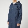 Men RAINS Long Jacket Jackets | Rains Long Jacket - Navy