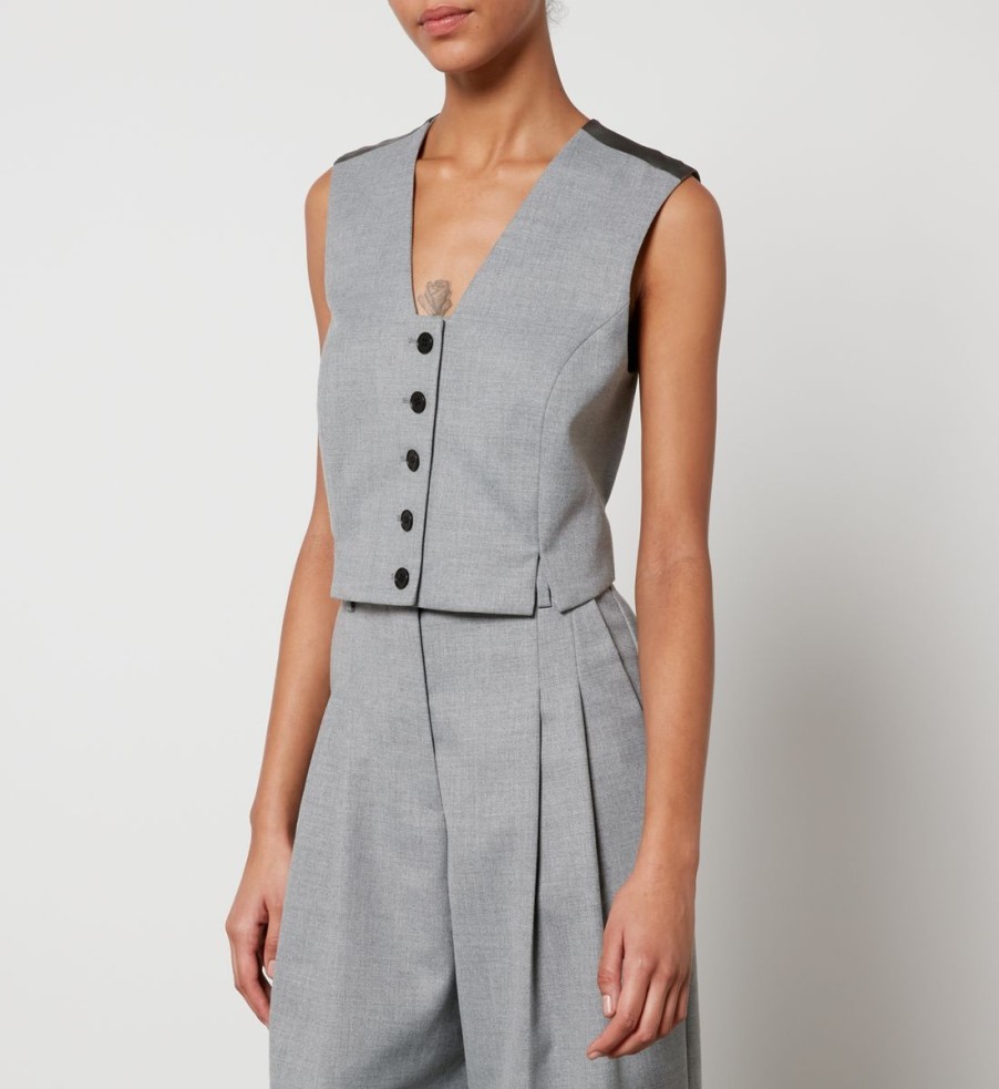 Women By Malene Birger Jackets | By Malene Birger Bettas Woven Waistcoat