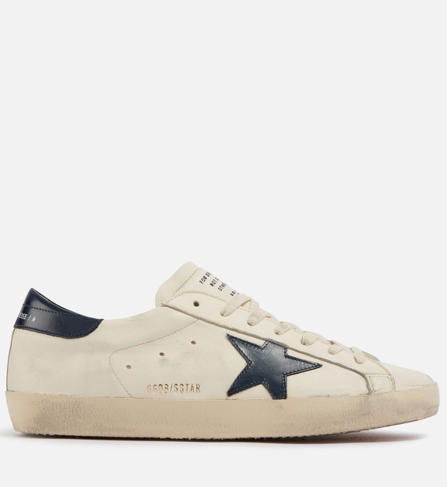 Men Golden Goose Trainers | Golden Goose Men'S Superstar Leather Trainers