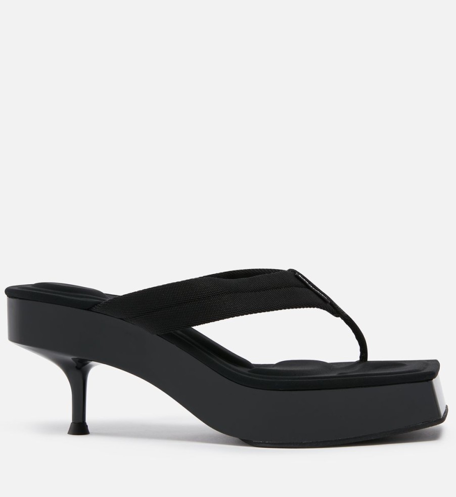 Women Alexander Wang Heels | Alexander Wang Jessi Nylon Platform Mules