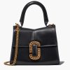 Women Marc Jacobs Bags | Marc Jacobs The St Marc Mini Top Handle Leather Bag