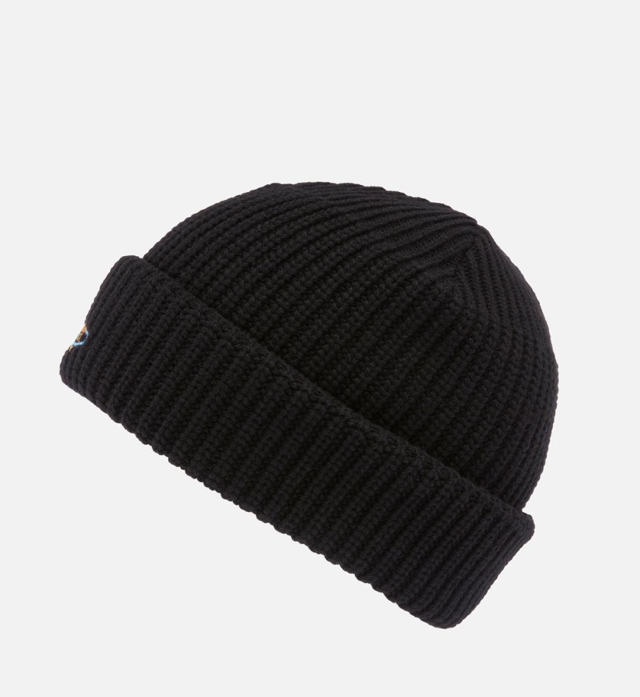 Men Vivienne Westwood Hats | Vivienne Westwood Logo Ribbed Wool Beanie