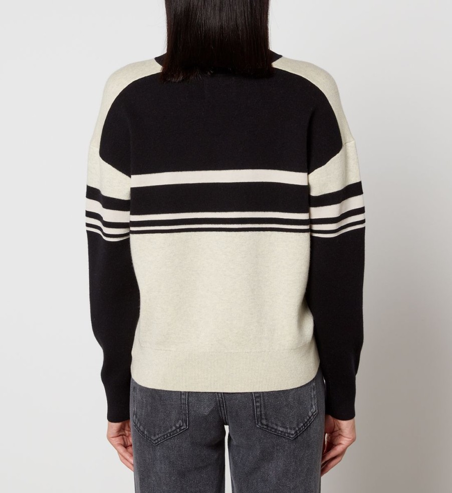 Women Marant Etoile Knitwear | Marant Etoile Callie Flash Logo-Intarsia Jumper