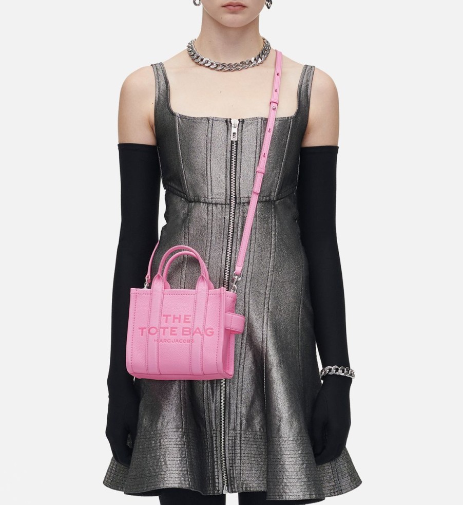 Women Marc Jacobs Bags | Marc Jacobs The Tote Bag In Leather Small