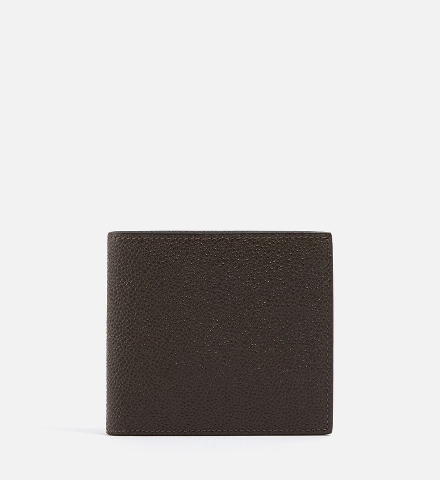 Men Thom Browne Wallets | Thom Browne Pebble-Grain Leather Billfold Wallet