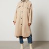 Women Marant Etoile Jackets | Marant Etoile Fontia Blanket Wool-Blend Coat