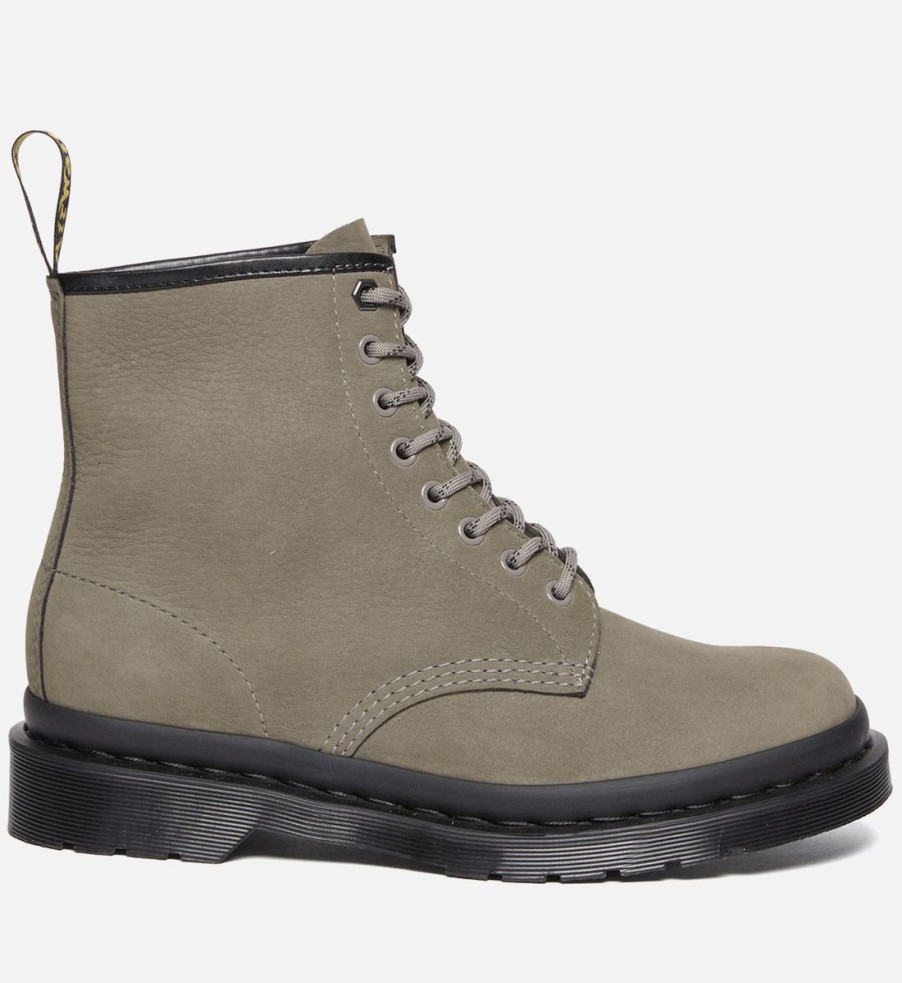 Men Dr. Martens Boots | Dr. Martens Men'S 1460 Waterproof Nubuck 8-Eye Boots