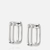 Women Daisy London Jewellery | Daisy London Rupi Sterling Silver Huggie Hoop Earrings