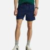 Men Polo Ralph Lauren Shorts | Polo Ralph Lauren Men'S Linen Tencil Blend Shorts - Newport Navy