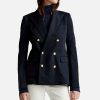 Women Polo Ralph Lauren Jackets | Polo Ralph Lauren Corduroy Double Breasted Blazer