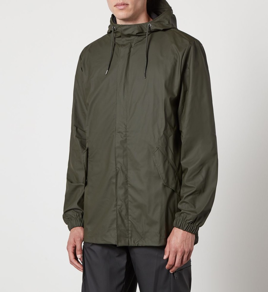 Men Rains Jackets | Rains Shell Fishtail Jacket