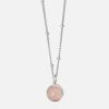 Women Daisy London Jewellery | Daisy London Rose Quartz Sterling Silver Necklace