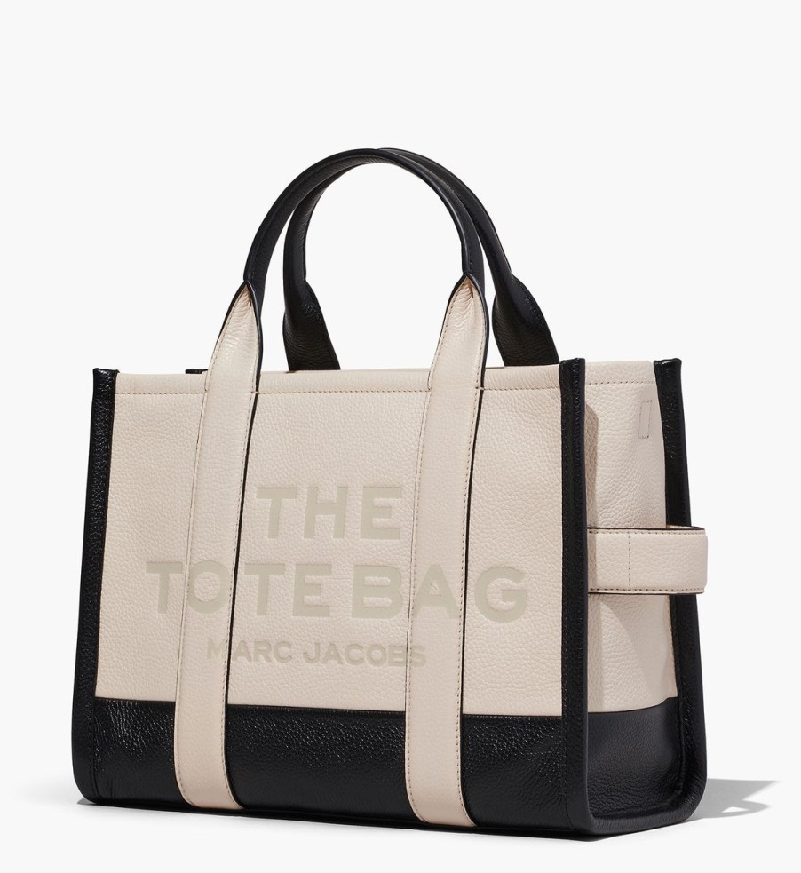 Women Marc Jacobs Bags | Marc Jacobs The Medium Colourblock Leather Tote Bag