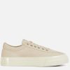 Men Stepney Workers Club Trainers | Stepney Workers Club 'S Dellow Canvas Trainers - Raw Ecru