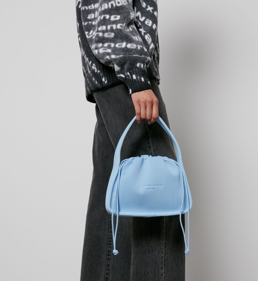 Women Alexander Wang Bags | Alexander Wang Ryan Ribbed-Knit Tote Bag