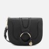 Women See by Chloé Bags | See By Chloe Women'S Hana Leather Cross Body Bag - Black