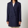 Women Ami Jackets | Ami Double-Breasted Wool Blazer