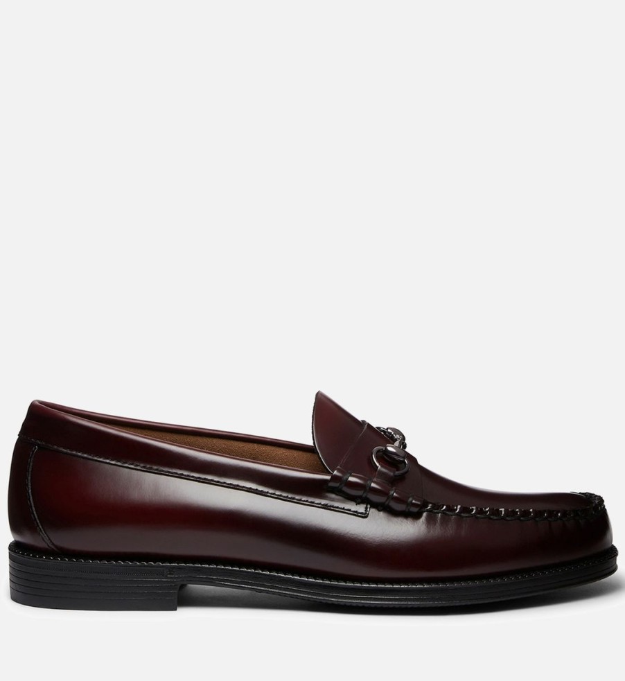 Men G.H. Bass Loafers | G.H.Bass Men'S Easy Weejun Lincoln Moc Leather Penny Loafers