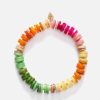 Women Anni Lu Jewellery | Anni Lu Fantasy Glass Bead And Shell Bracelet