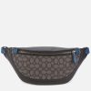 Men Coach Bags | Coach Men'S League Belt Bag - Charcoal/Black