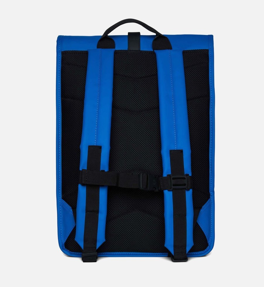 Men Rains Bags | Rains Rolltop Coated Shell Backpack