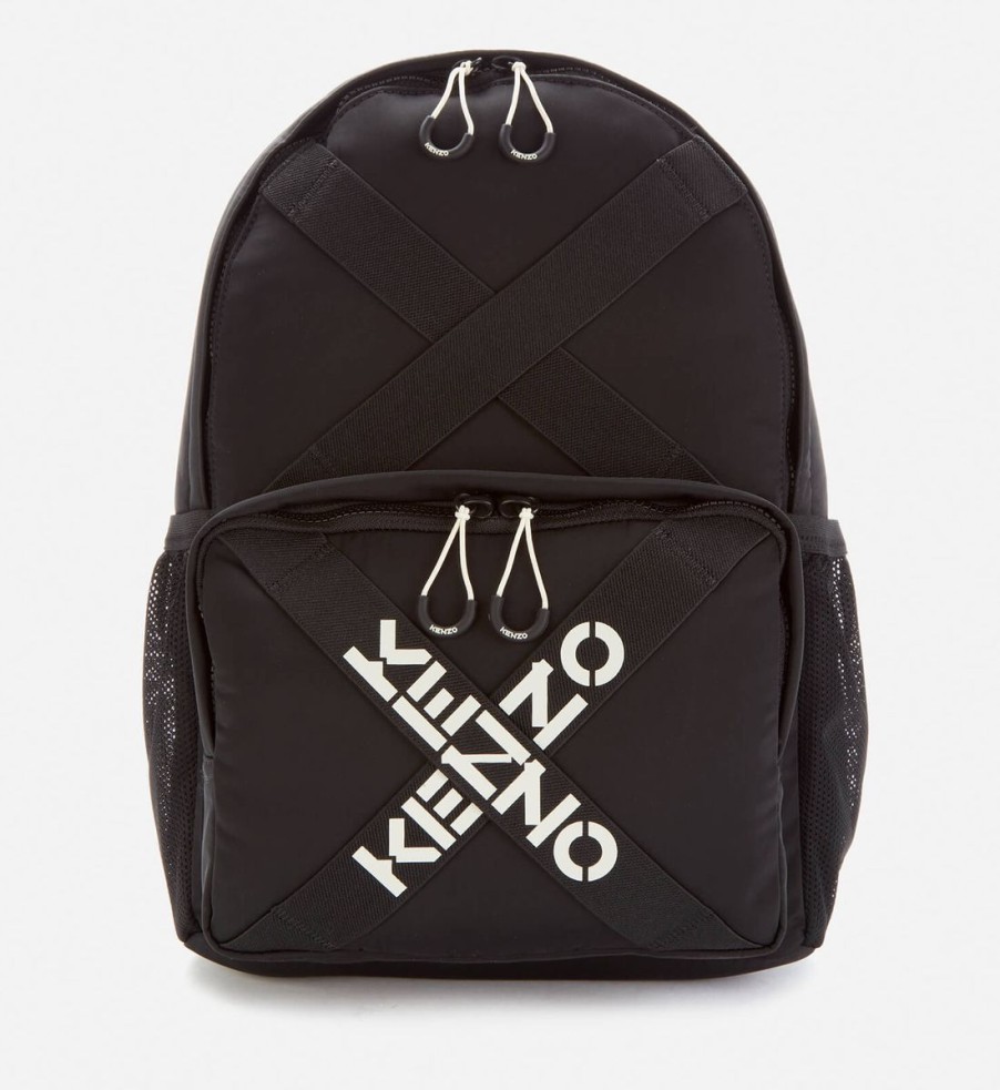 Men KENZO Bags | Kenzo Men'S Sport Backpack - Black