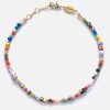 Women Anni Lu Jewellery | Anni Lu Alaia Gold-Plated Beaded Bracelet