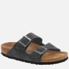 Men Birkenstock Sandals & Slides | Birkenstock Men'S Arizona Suede Double Strap Sandals