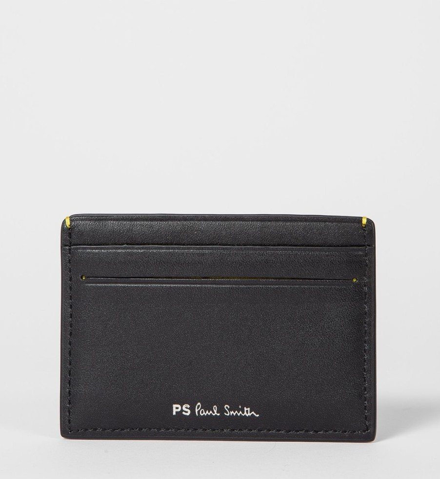 Men PS PAUL SMITH Wallets | Ps Paul Smith Logo-Stamped Leather Card Holder