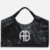 Women Anine Bing Bags | Anine Bing Drew Sport Vinyl Tote Bag