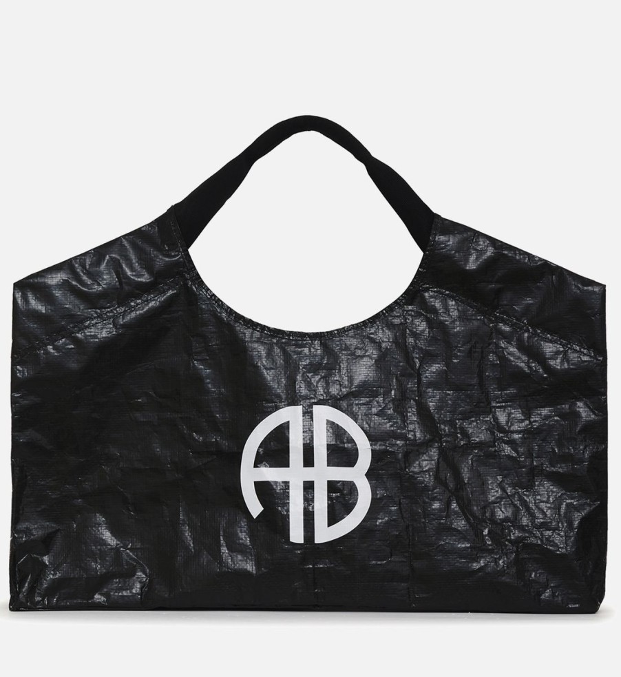 Women Anine Bing Bags | Anine Bing Drew Sport Vinyl Tote Bag