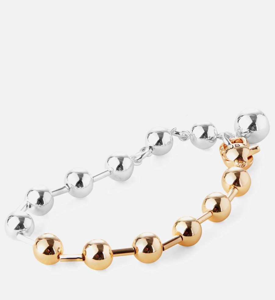 Women Jenny Bird Jewellery | Jenny Bird Celeste Silver Gold-Tone Bracelet