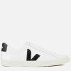 Men Veja Trainers | Veja Men'S Esplar Leather Trainers - Extra White/Black