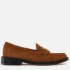 Men Vinny’s Loafers | Vinny'S Men'S Luxe Mocassin Snaffle Suede Loafers