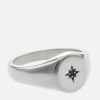 Men Serge Denimes Jewellery | Serge Denimes Envy Sterling Silver Signet Ring