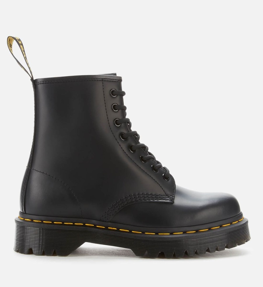 Men Dr. Martens Boots | Dr. Martens 1460 Bex Smooth Leather 8-Eye Boots - Black