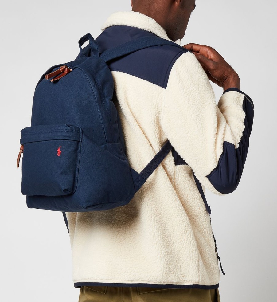 Men Polo Ralph Lauren Bags | Polo Ralph Lauren Men'S Large Backpack - Newport Navy